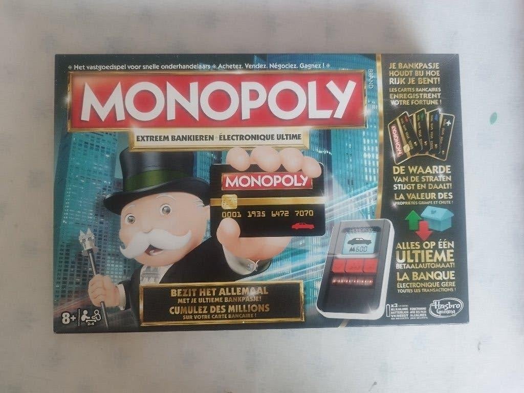 Monopoly extreem bankieren, Hobby en Vrije tijd, Drie of vier spelers, Ophalen of Verzenden, Zo goed als nieuw