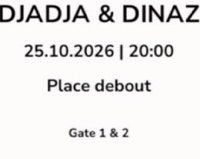 2 Places de concert d&d  bruxelles, Enlèvement ou Envoi, Comme neuf
