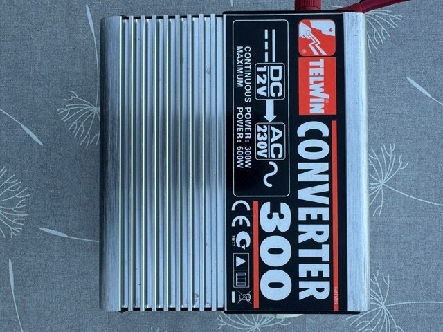 Telwin Omvormer 12V => 230V, Ophalen, Zo goed als nieuw