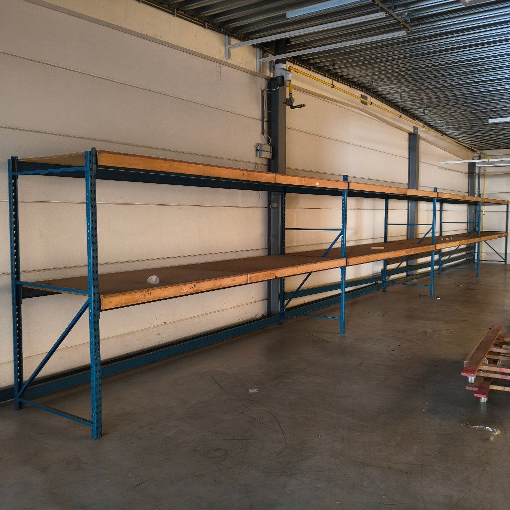 palletstelling 2m h x 1m, liggers 3m90 5 staanders, Ophalen