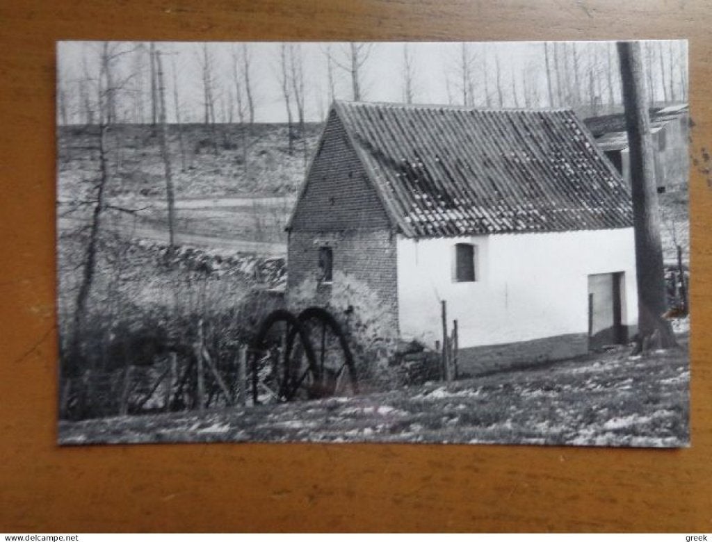 Postkaart Kwaremont, Biesputmolen op de Molenbeek, Collections, Enlèvement ou Envoi, Non affranchie, Flandre Orientale