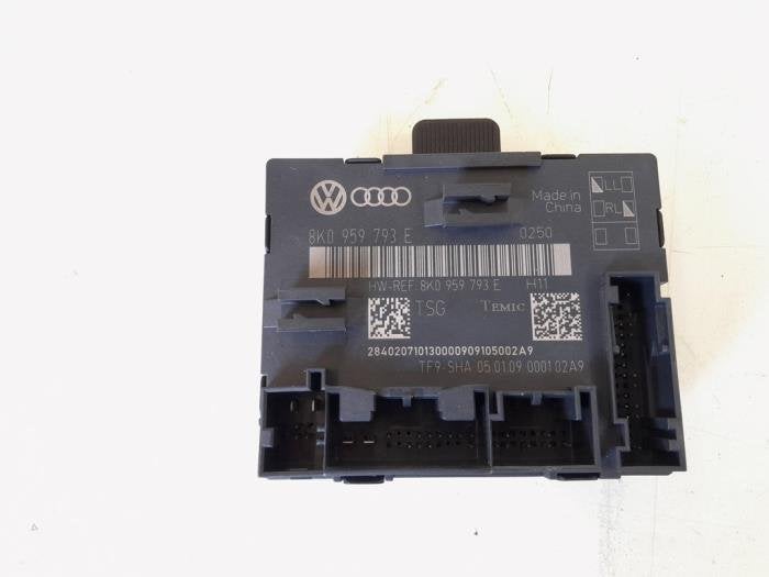 Module verrouillage central des portes d'un Audi A4, -, 3 mois de garantie, Audi, Utilisé