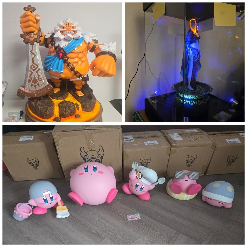 images de Zelda et Kirby (F4F, Kintsukuroi, Nintendo), Enlèvement, Utilisé