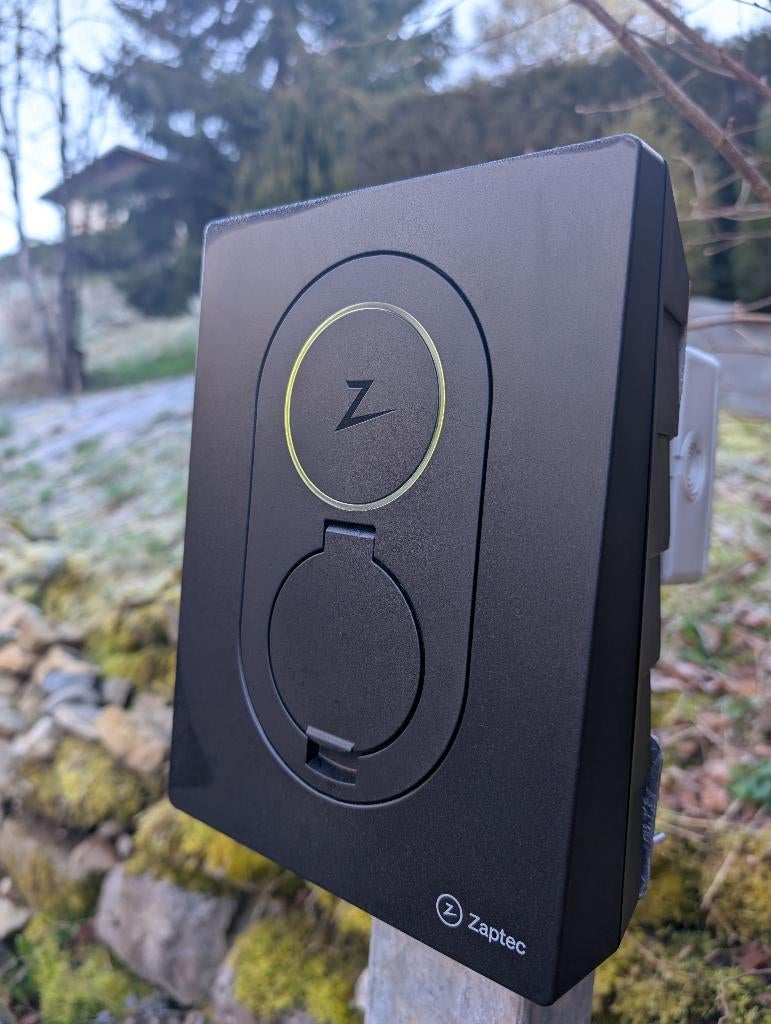 Borne Zaptec Go 22kW – État neuf, Envoi, Comme neuf, Borne de recharge