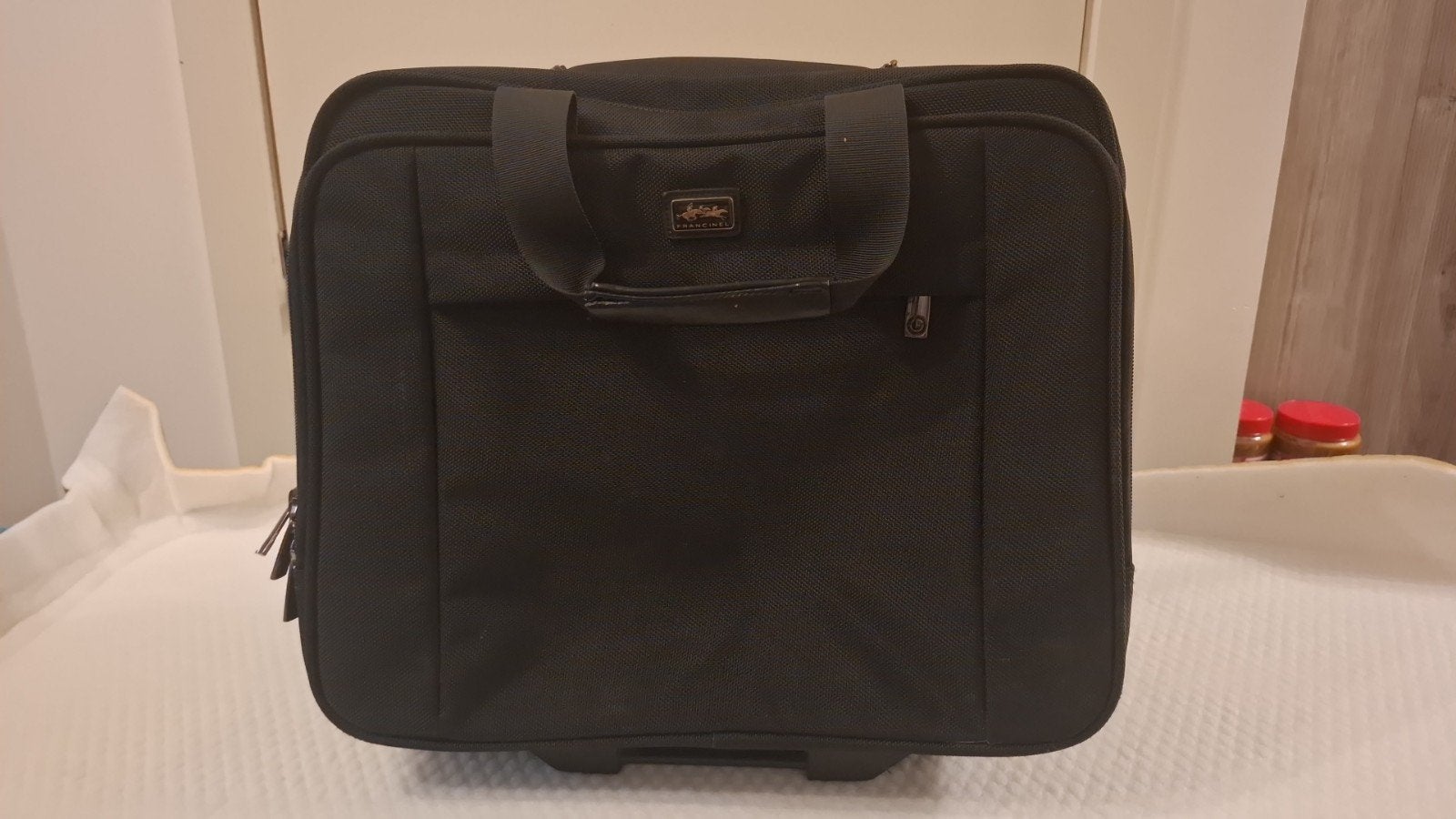 bussiness troley, Informatique & Logiciels, Noir, Comme neuf, Enlèvement, Sac à roulettes