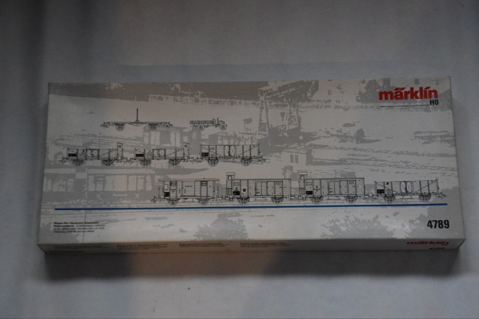 Marklin boxset 4789, Hobby en Vrije tijd, Wisselstroom, Wagon, Ophalen of Verzenden, Zo goed als nieuw