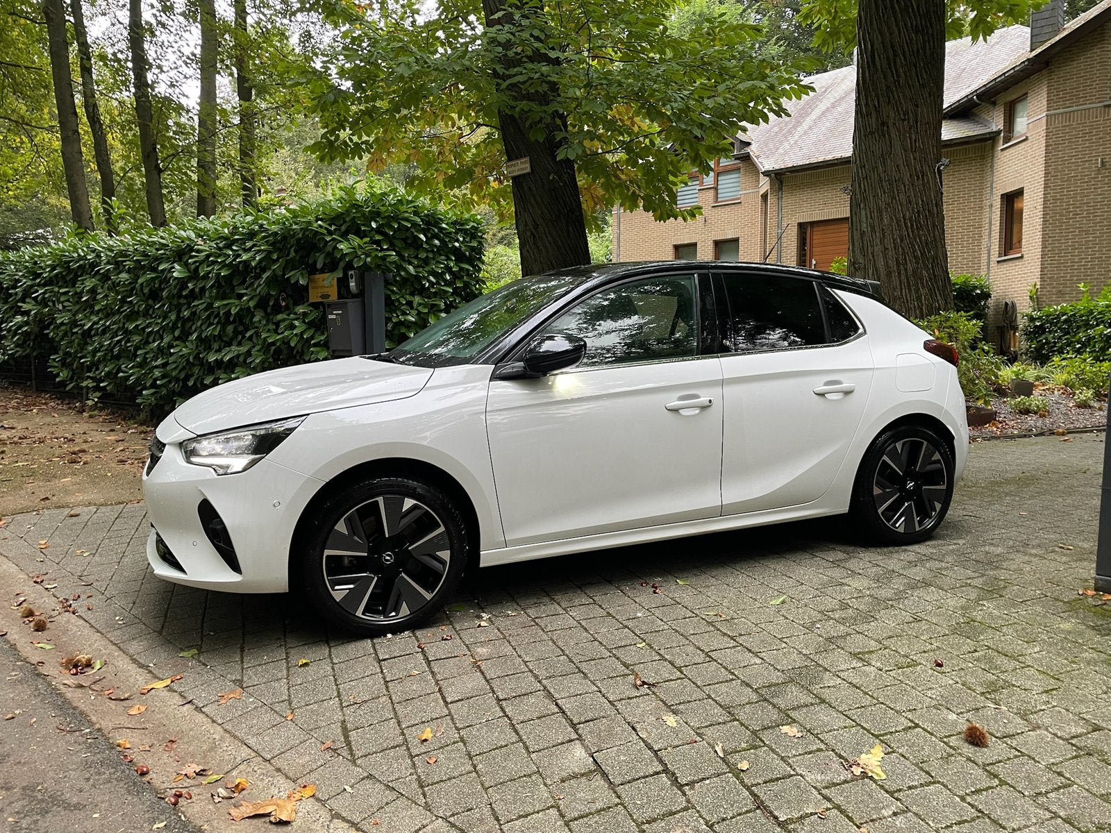 Staat van de showroom van de Opel Corsa-e Electric, Ophalen