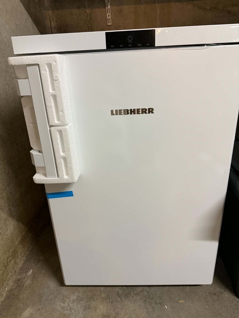 liebherr vriezer gloednieuw - nooit gebruikt, Elektronische apparatuur, Nieuw, Minder dan 60 cm, Vrijstaand, Ophalen