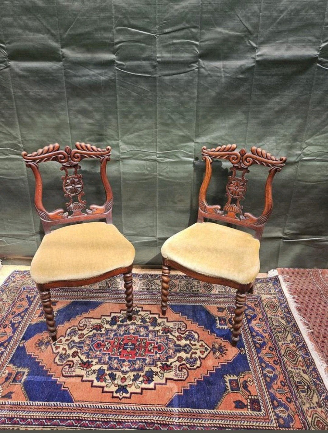 2 antieke stoelen - Verhuisbaar, Antiek en Kunst, Ophalen