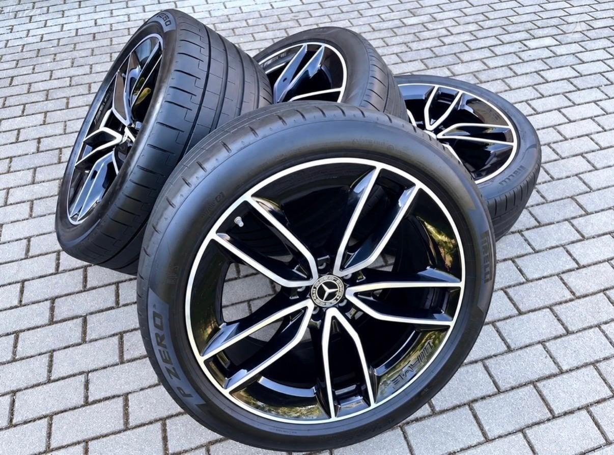 jantes mercedes GLE 22 pouces original set complet, Autos : Pièces & Accessoires, Pneus et Jantes, Autres dimensions, Enlèvement