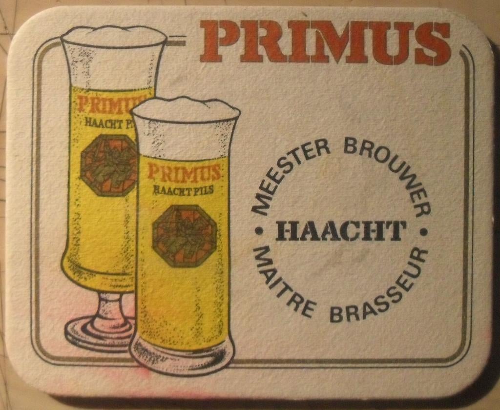 Sous-bock primus "2 verres", Enlèvement ou Envoi, Sous-bock