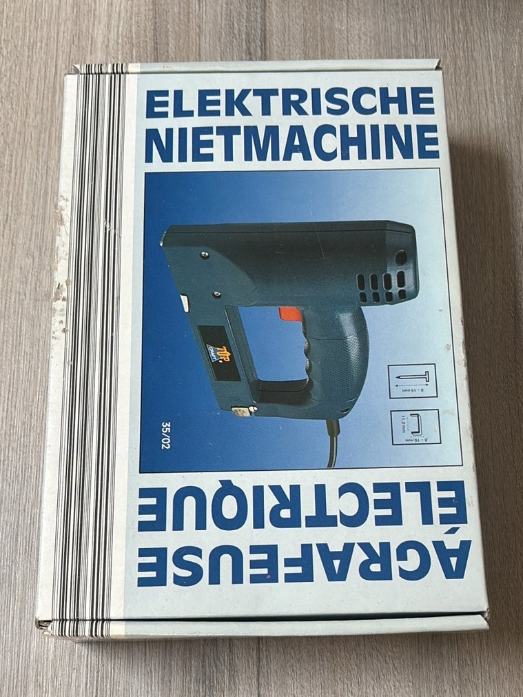 Elektrische nietmachine, Bricolage & Construction, Outillage | Outillage à main, Enlèvement, Neuf, Cloueuse/agrafeuse