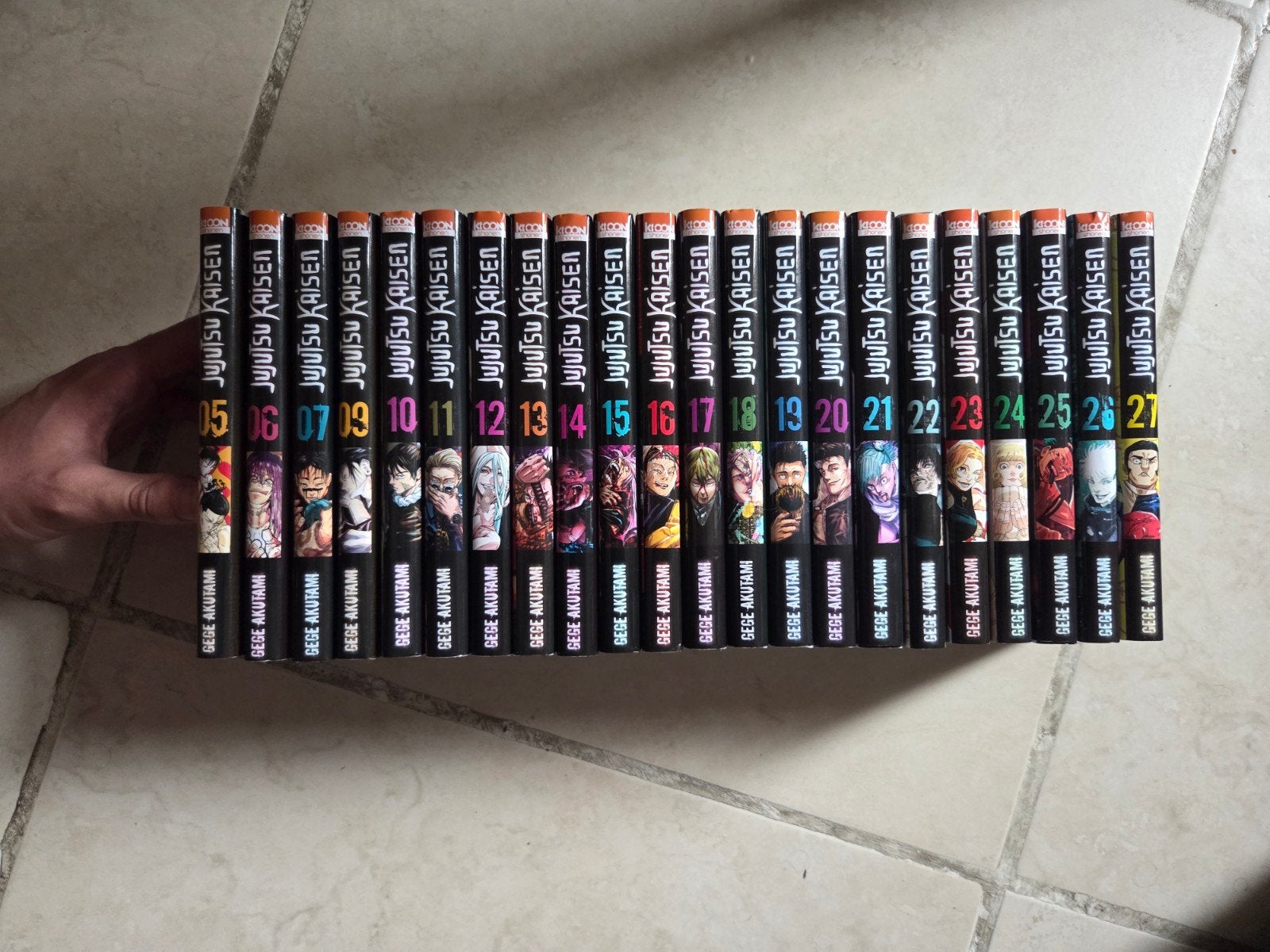 Manga Jujutsu Kaisen 4 à 27, Enlèvement ou Envoi