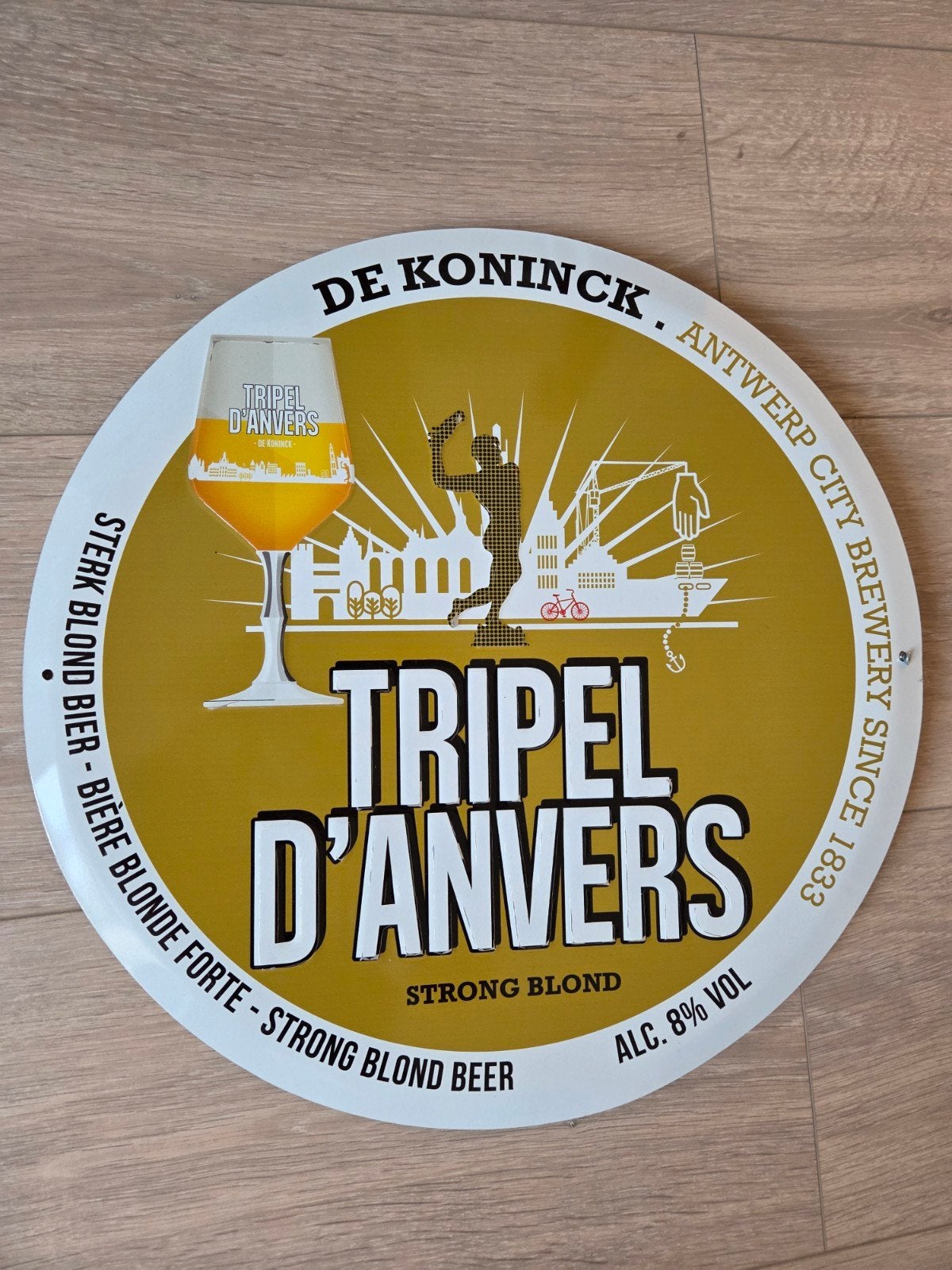 Bierreclame Tripel D´Anvers, Verzamelen, Ophalen
