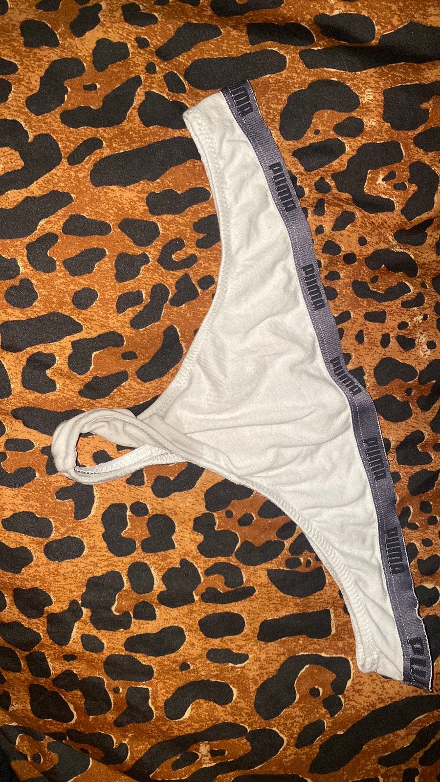 Chaîne utilisée, Puma, Envoi, Blanc, String
