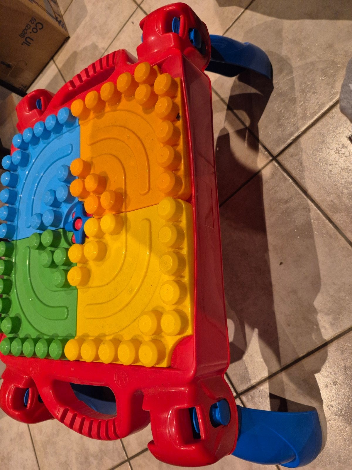 Mega bloks speeltafel, Kinderen en Baby's, Ophalen, Zo goed als nieuw