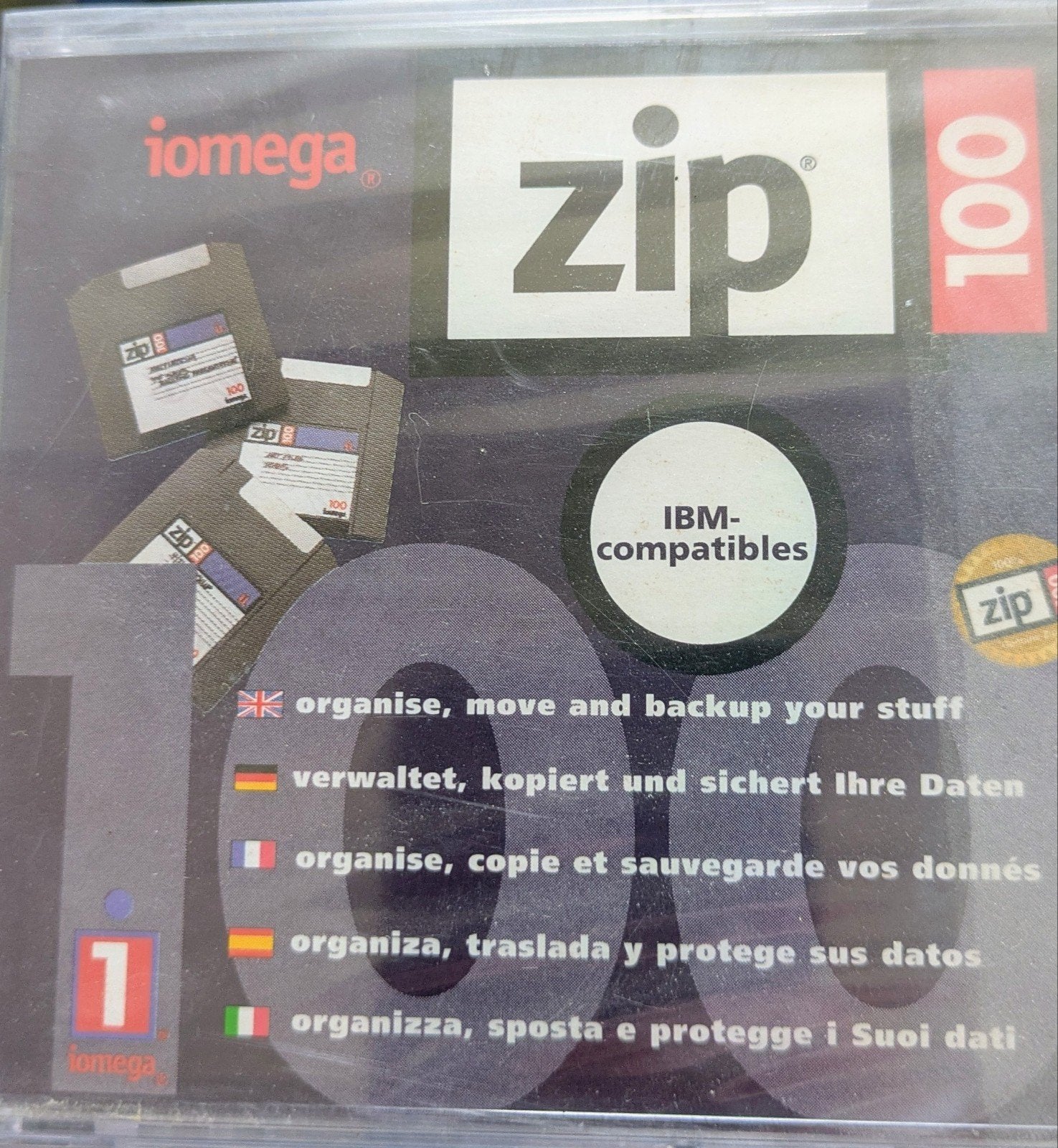 Disque ZIP, Enlèvement