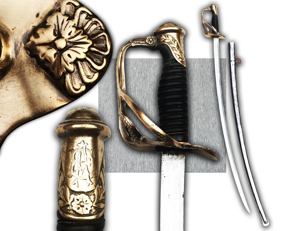🚨Rare & beau Sabre de Cavalerie Française M1822 XIX ORIGIN., Envoi, Armée de terre, Épée ou sabre