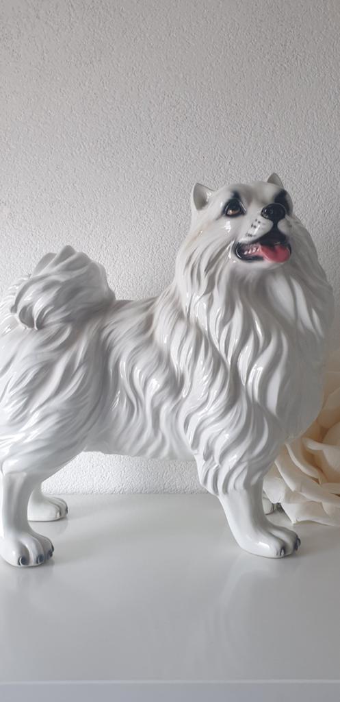 Keeshond en céramique, Enlèvement ou Envoi