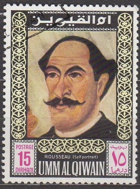 Umm Al Qiwain - Zelfportret Henri Rousseau, Envoi, Affranchi