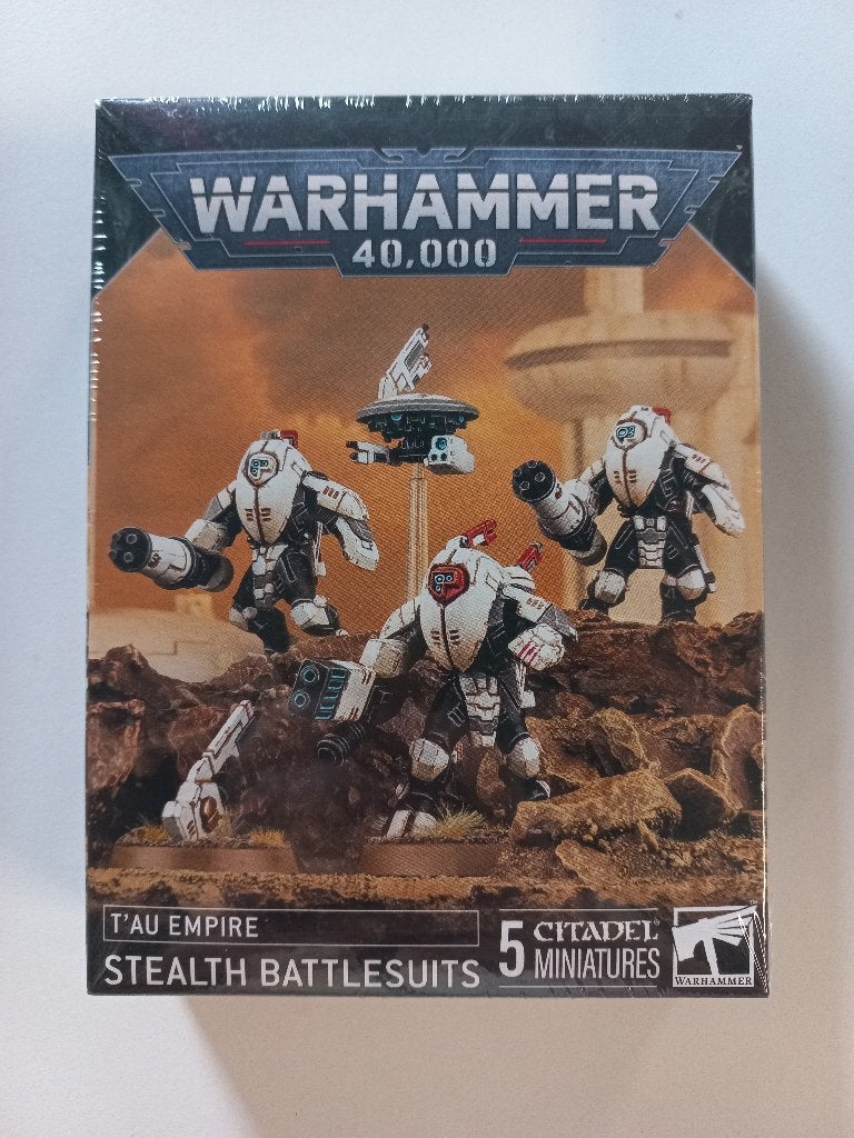 Warhammer 40.000 - T'AU Empire: Stealth Battlesuits, Ophalen of Verzenden, Nieuw, Warhammer, Figuurtje(s)