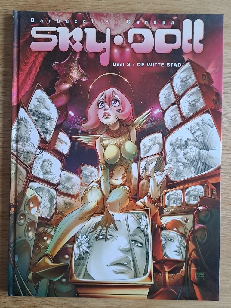 3 - Sky Doll - De Witte Stad, Gelezen, Eén stripboek, Barbucci / Canepa, Ophalen of Verzenden