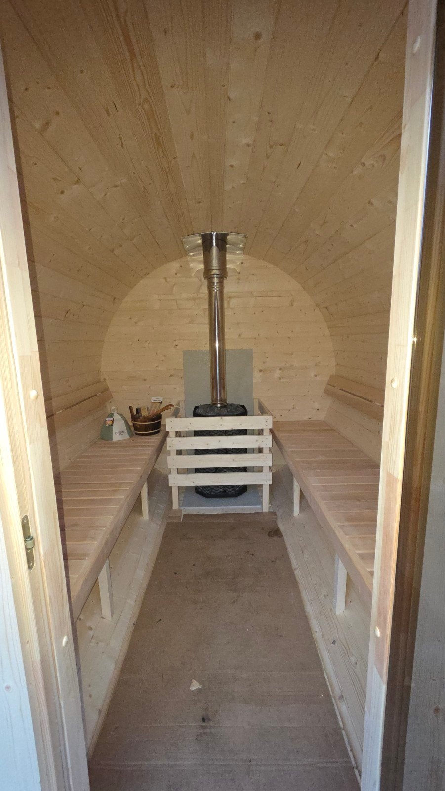 Livraison et installation gratuites du sauna 3M Barrel - 10 , Enlèvement ou Envoi
