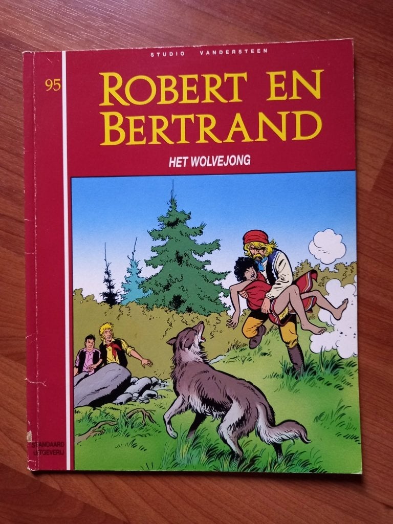 Robert en Bertrand - Nr. 95 (1992) - Redelijk goede staat, Eén stripboek, Verzenden, Gelezen