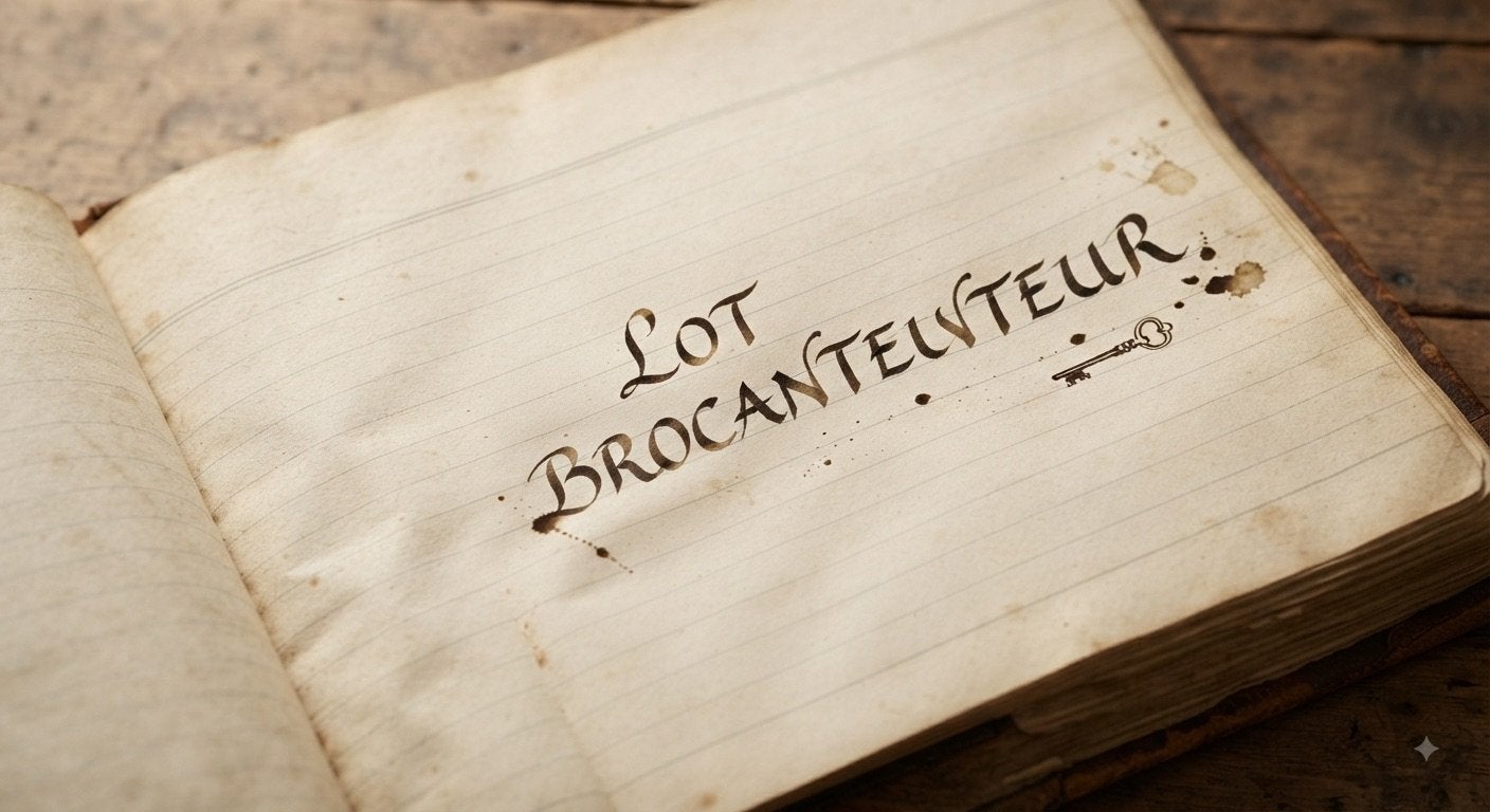 Lot complet de marchandises variées / Idéal brocanteur…, Enlèvement, Comme neuf