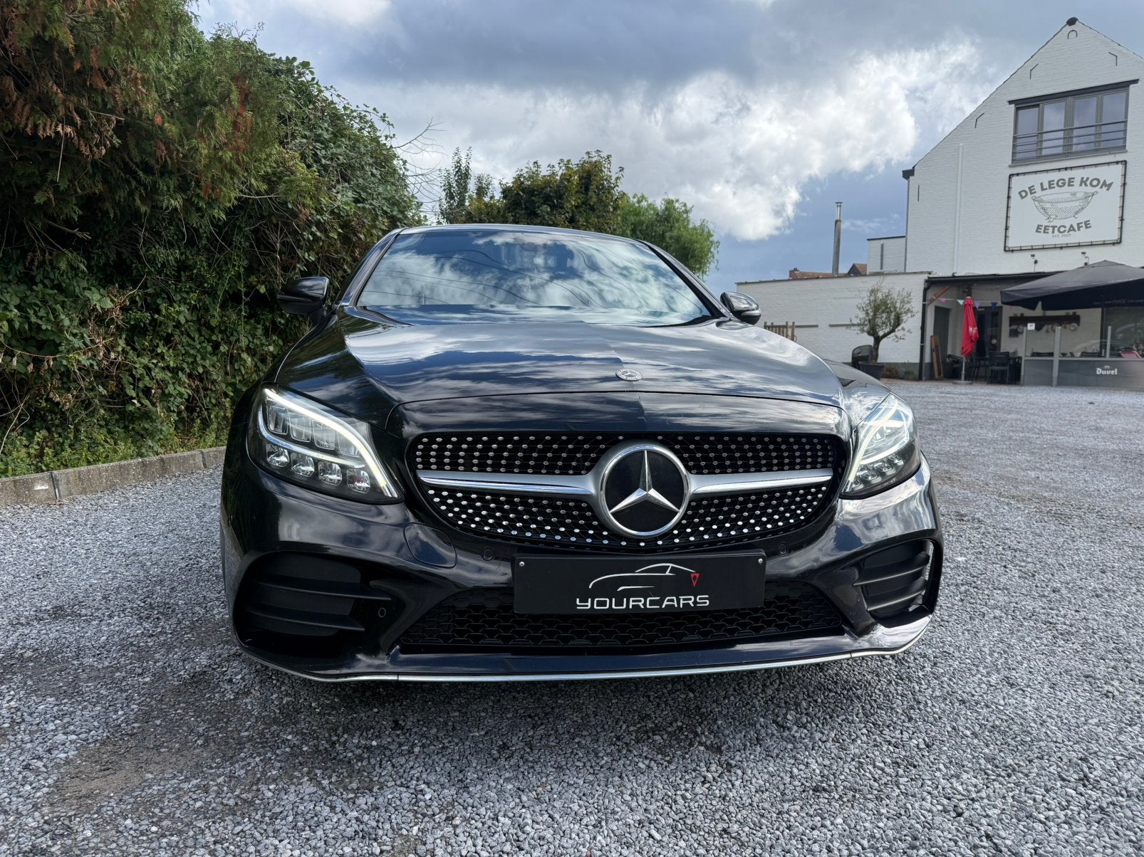Mercedes-Benz C 200 Coupé * AMG-PAKKET * VOLLEDIG LED, Auto's, Automaat, Achterwielaandrijving, 4 cilinders, Zwart