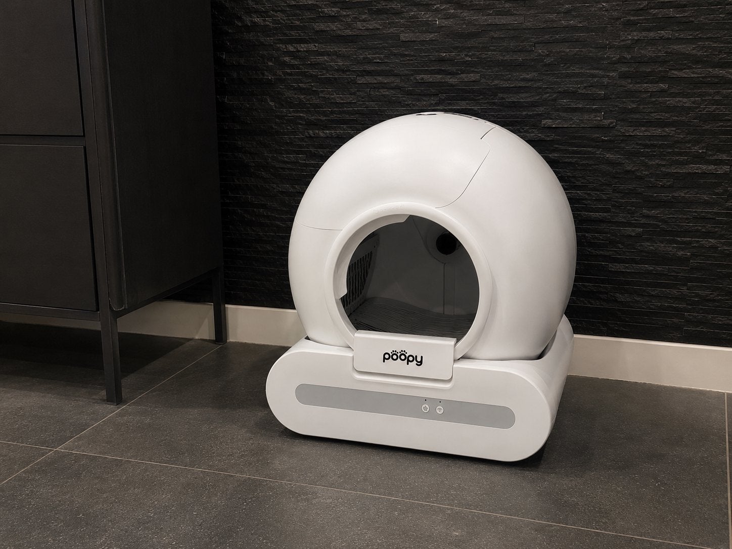 Poopy Nano 3 - Automatische kattenbak, Animaux & Accessoires, Enlèvement, Autonettoyant, Comme neuf