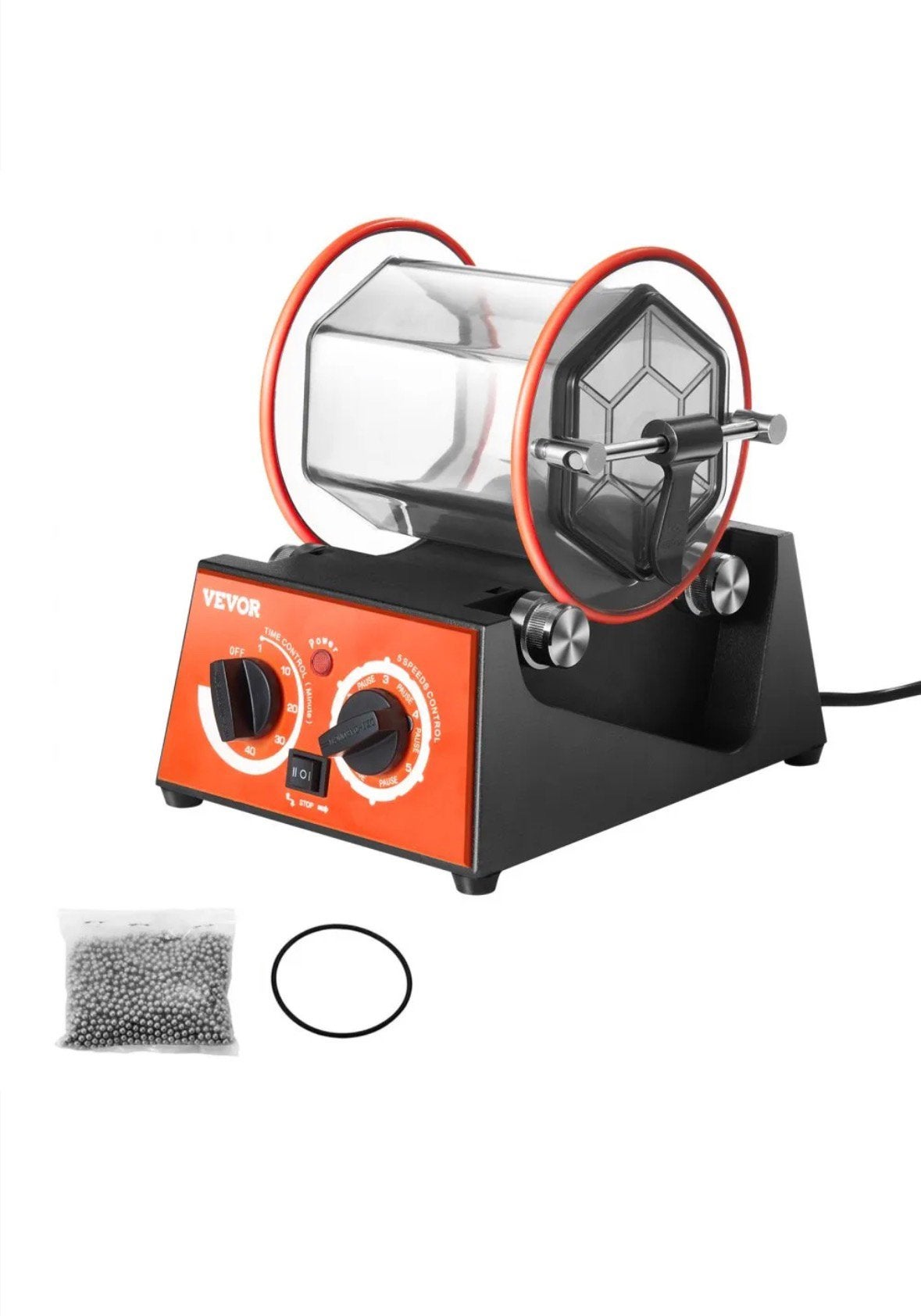 Machine à polir les bijoux à tambour VEVOR 3 kg, Enlèvement ou Envoi, Neuf, Doré