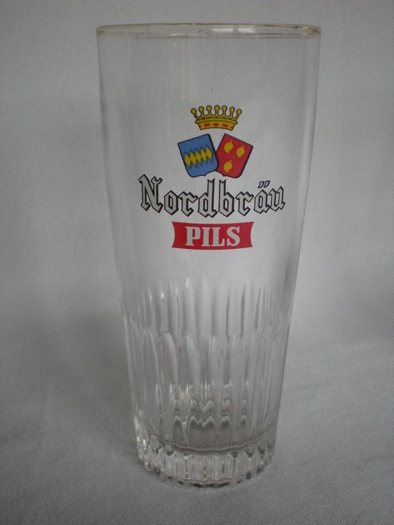 NORDBRAU Pils, Verzamelen, Biermerken, Zo goed als nieuw, Glas of Glazen, Ophalen of Verzenden