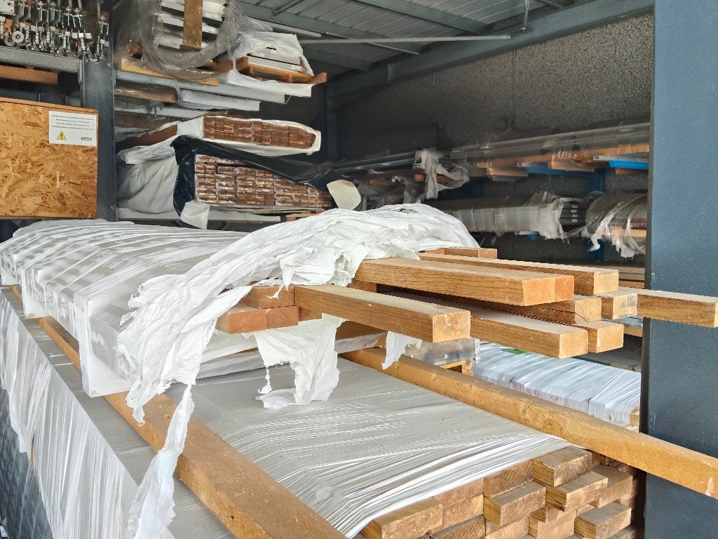 Azobé planken, Planches, Bois dur, Comme neuf, Enlèvement