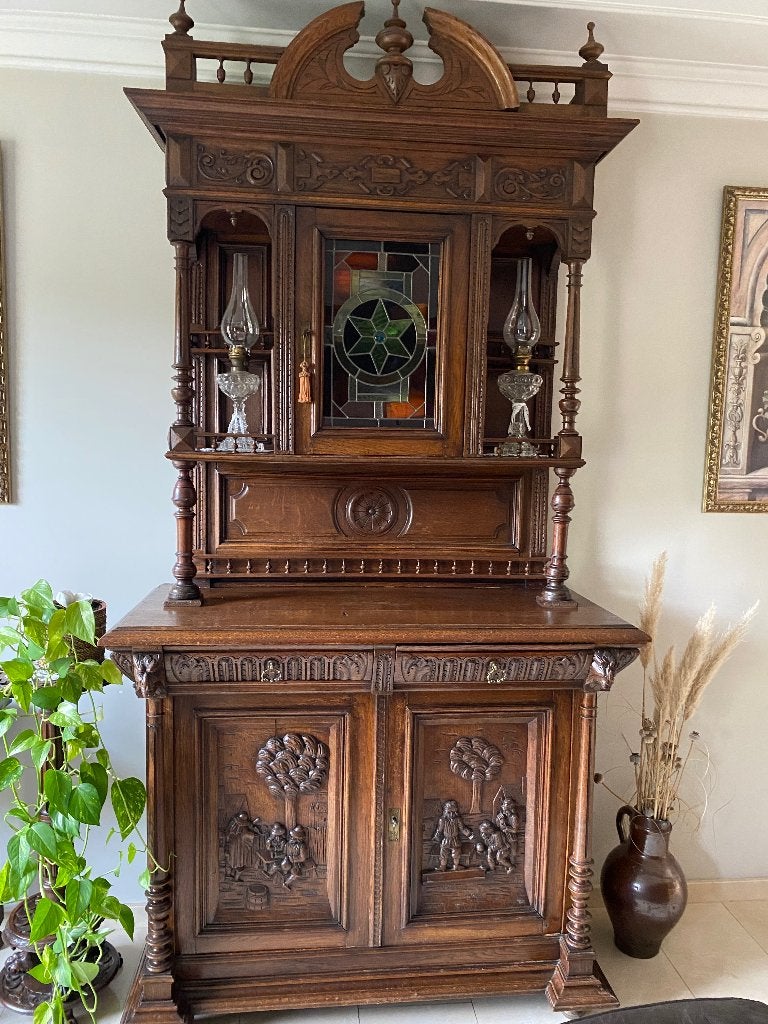 Antieke kast, Ophalen