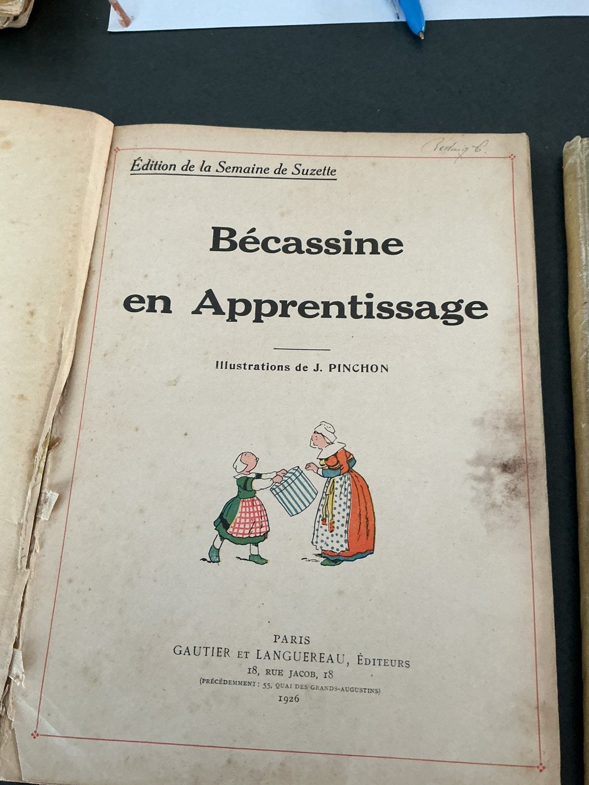 Becassine en apprentissage., Enlèvement ou Envoi, Utilisé