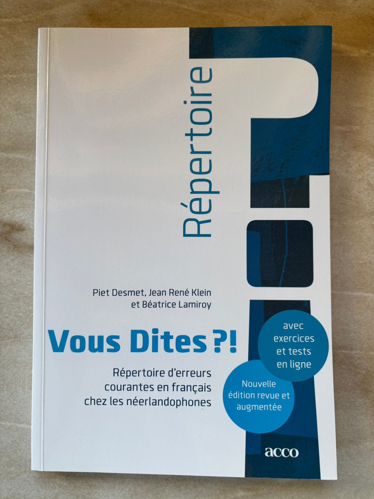 Manuel Vous dites ? ! 10€, Enlèvement ou Envoi, Neuf, Enseignement supérieur