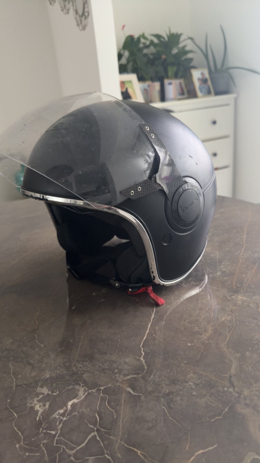 Vespa motor helm argentario xl, Ophalen, Zo goed als nieuw