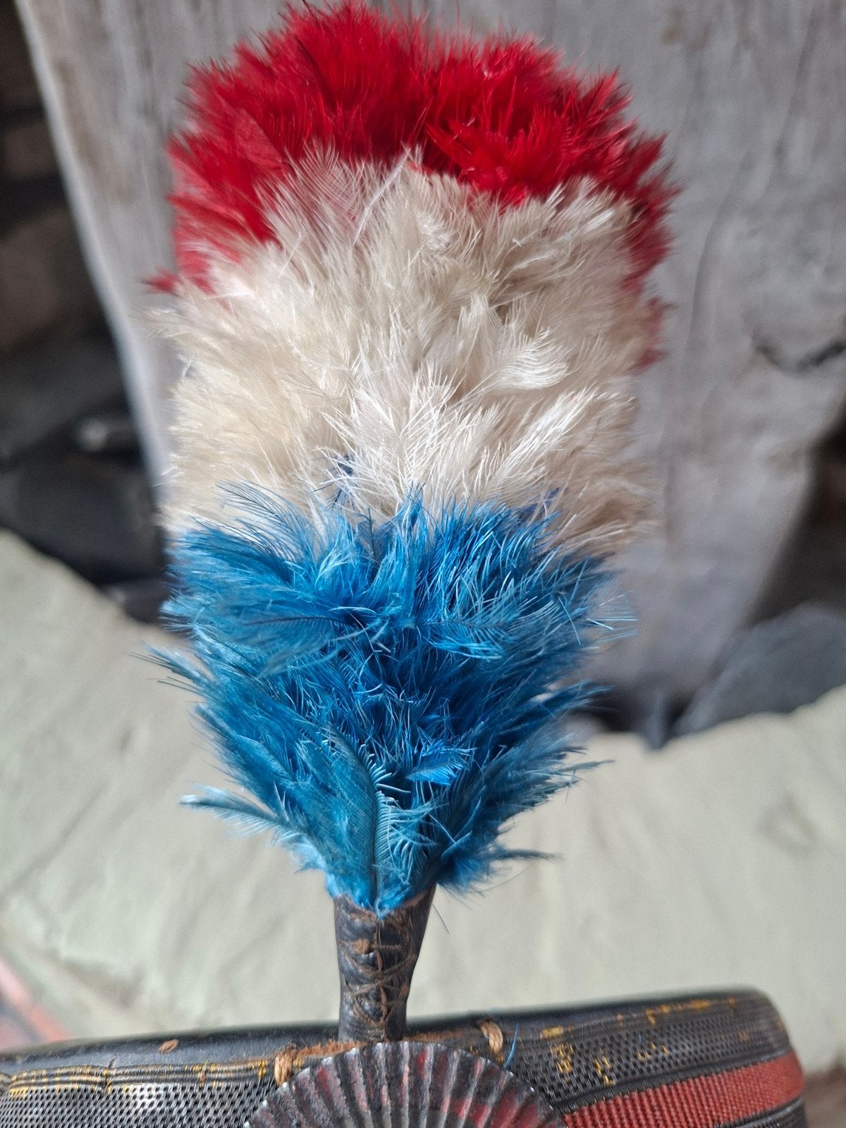 Pre ww1  ww1 shako pluim, Verzamelen, Ophalen of Verzenden