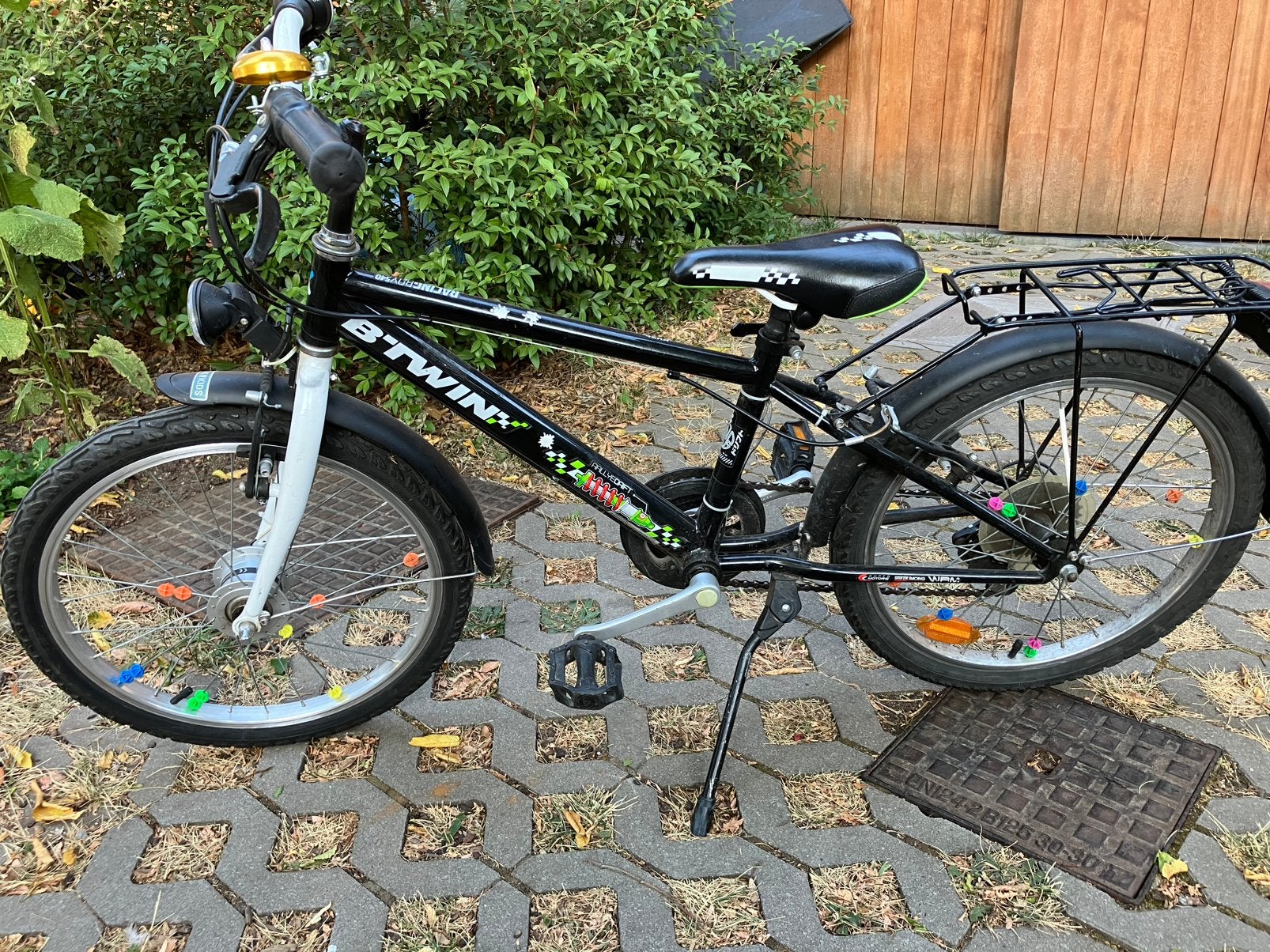 Kinderfiets 20 inch, Fietsen en Brommers, Ophalen, Gebruikt, Velgrem, Versnellingen