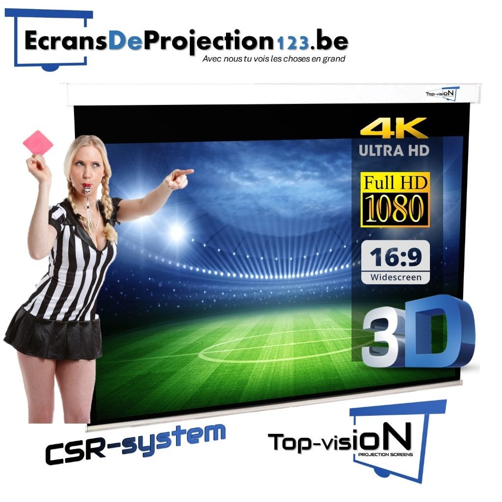 écrans de projection - prix bas, TV, Hi-fi & Vidéo, Enlèvement ou Envoi, Manuel, Neuf