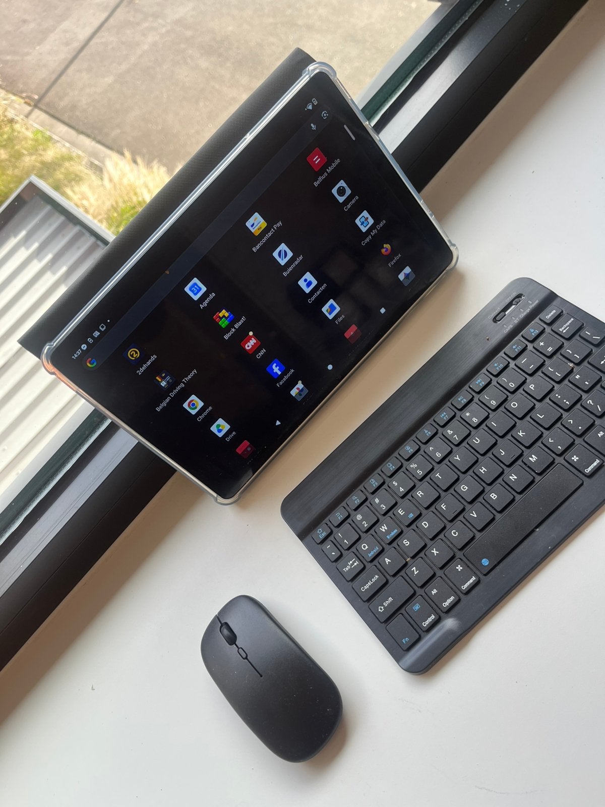 Tablet android met cursor en pen en toetsenbord, Computers en Software, Ophalen, Nieuw, 12 inch, 128 GB