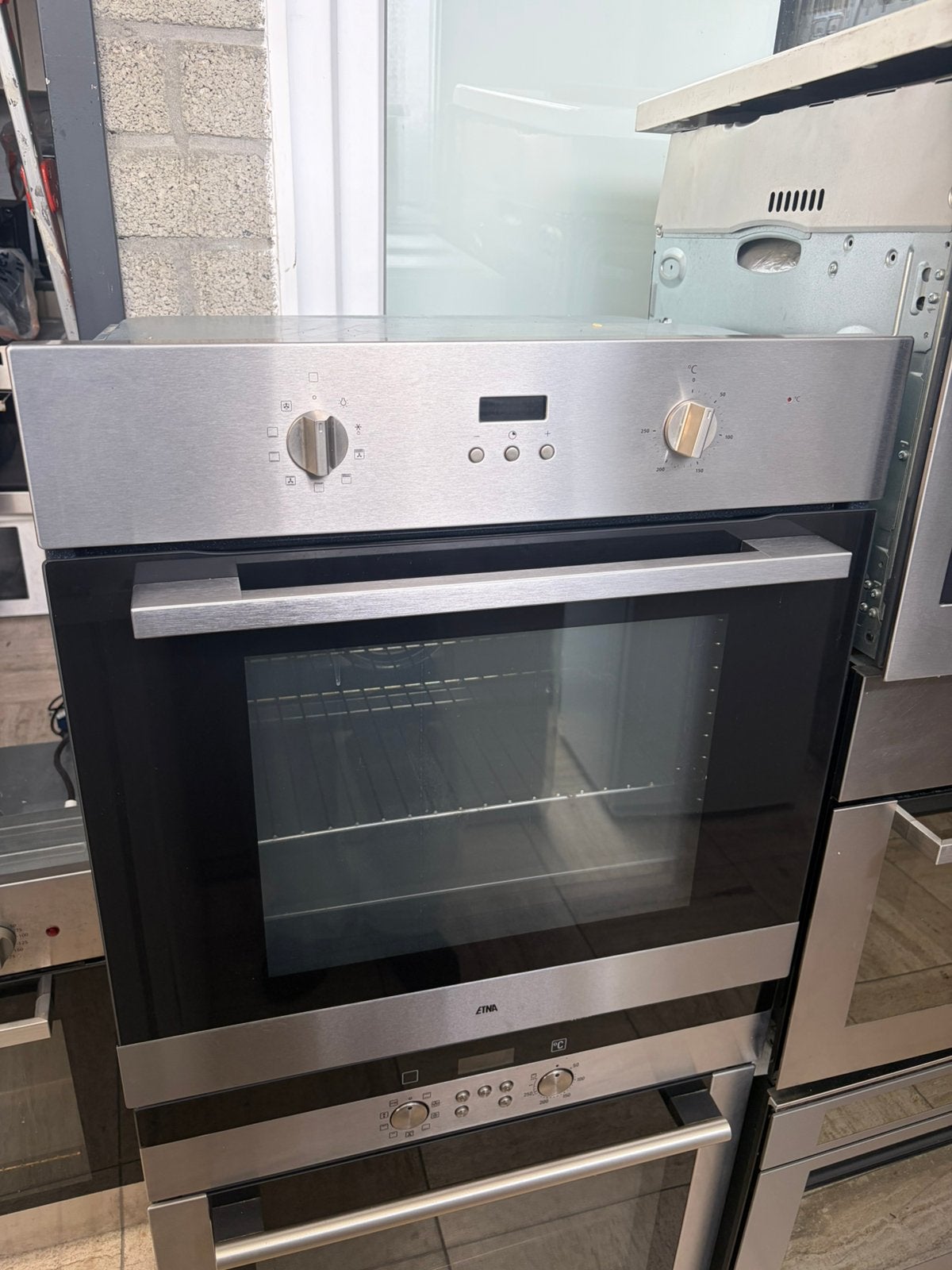60x60 Etna OM170RVS Inbouw Oven - Zo goed als nieuw, Collections, Enlèvement