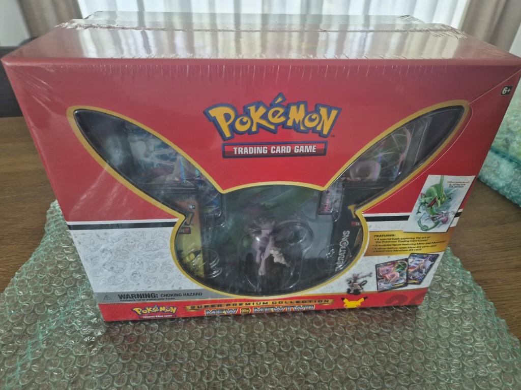 Super Premium Collection: Mew and Mewtwo recht uit de case, Ophalen, Nieuw, Overige typen