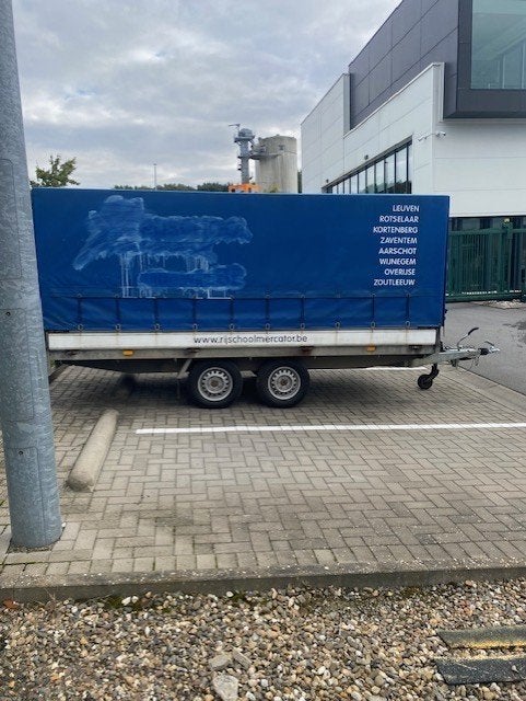 Aanhangwagen 2000kg, Auto diversen, Ophalen, Gebruikt