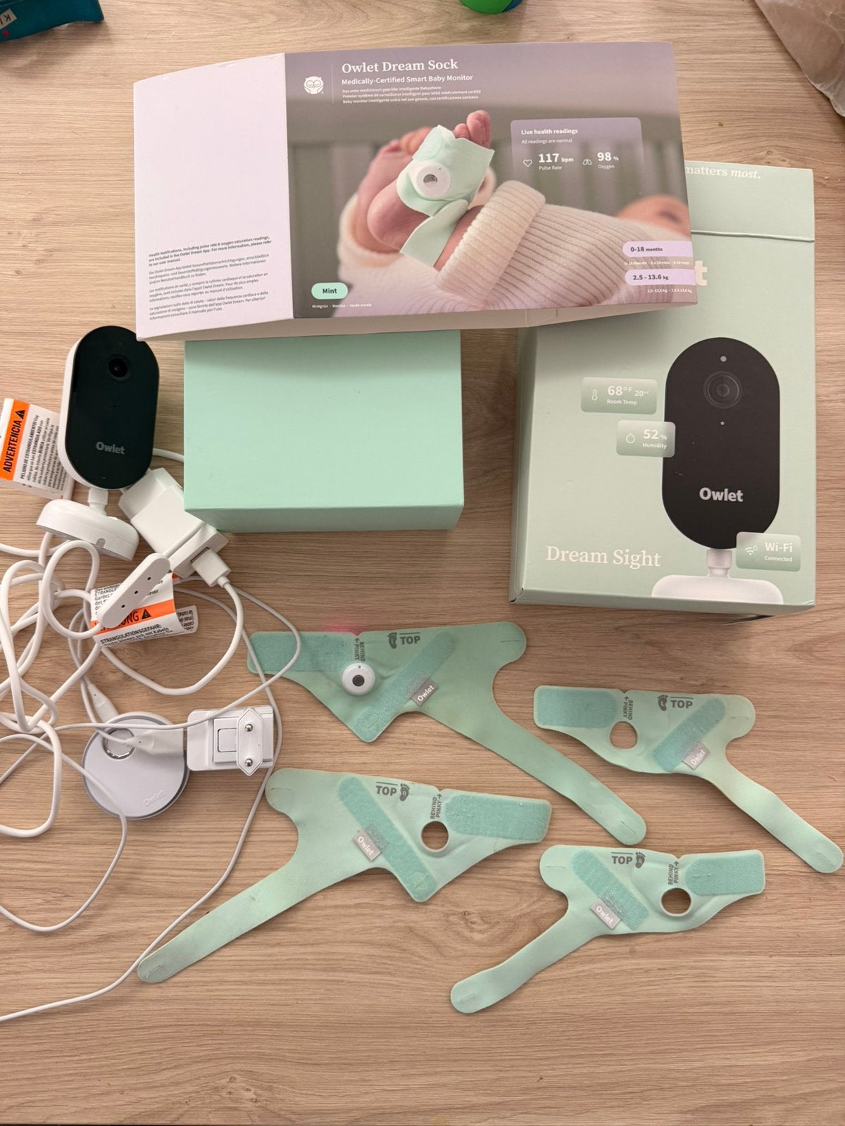 Owlet dream sock + camera, Ophalen, Zo goed als nieuw, Camera