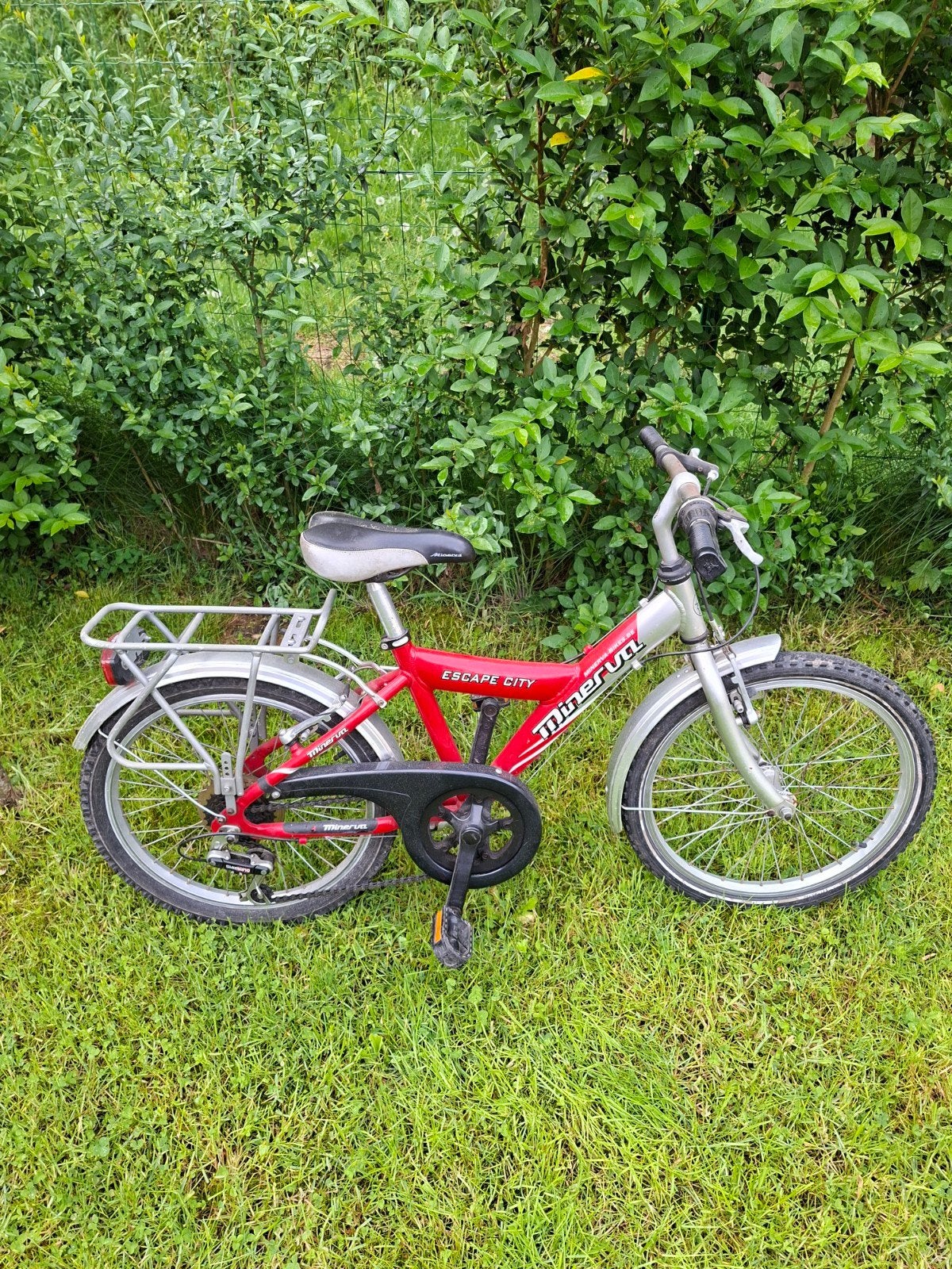 Kinderfiets jongens 18 inch, Fietsen en Brommers, Ophalen, Gebruikt, Velgrem, 16 tot 20 inch