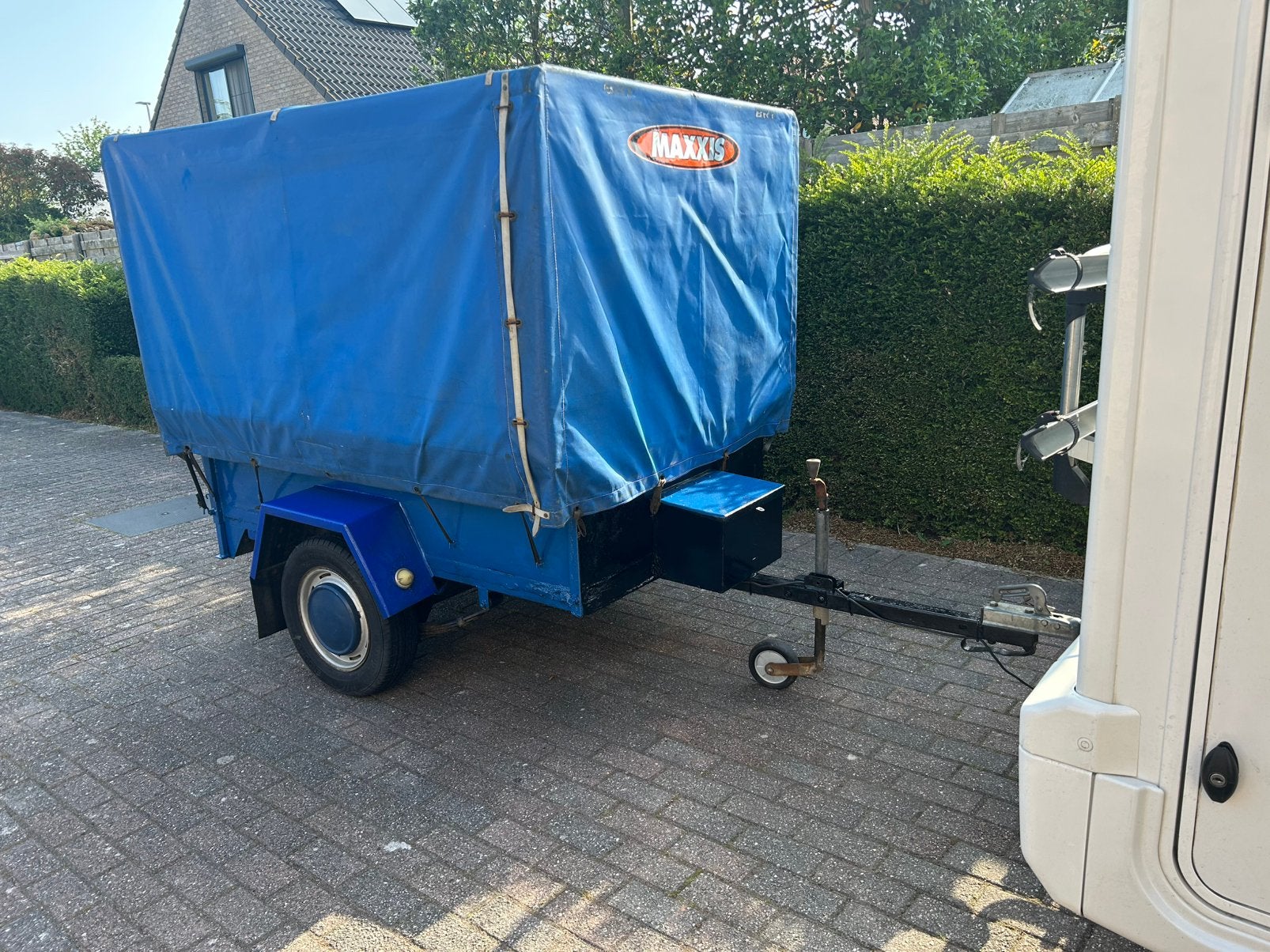 Aanhangwagen,remorque, Ophalen, Gebruikt