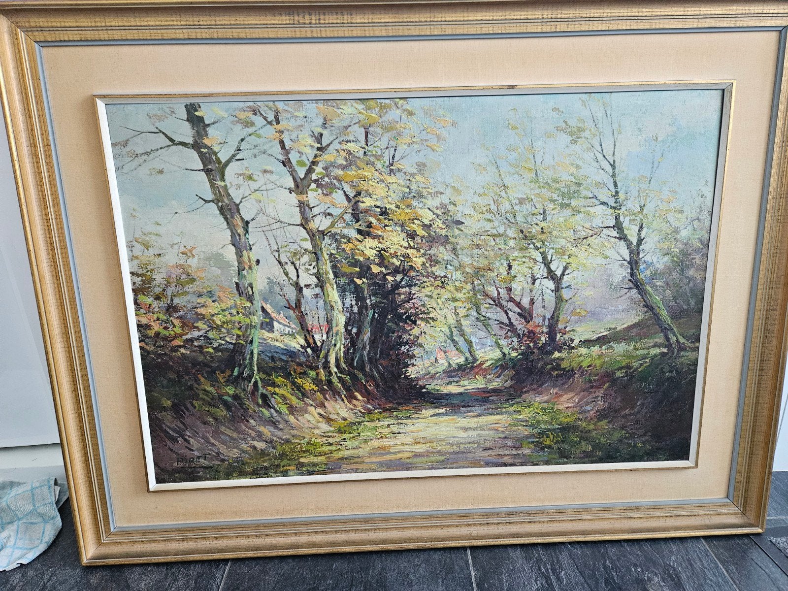 Peinture de Piret, Enlèvement