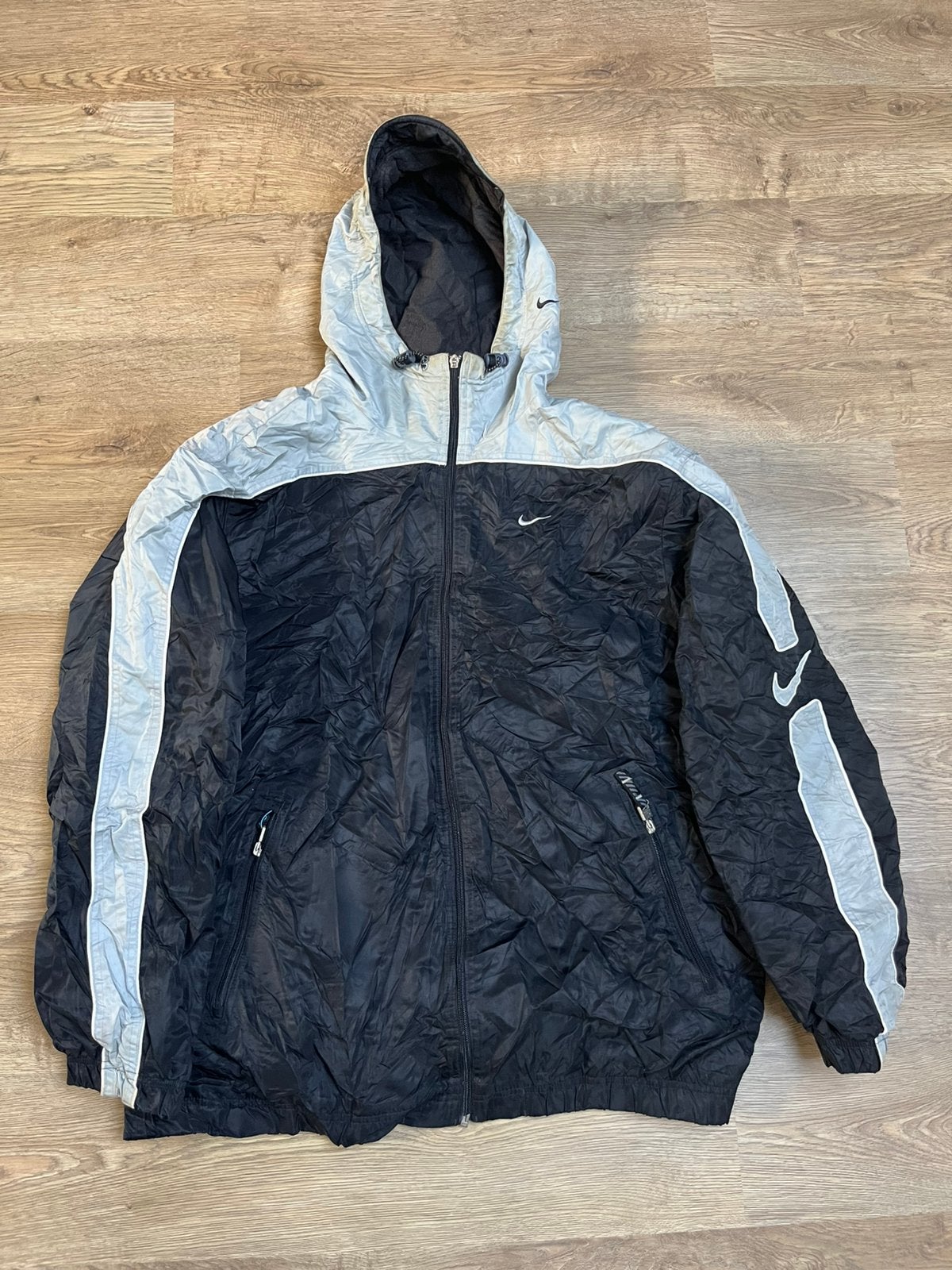 Nike Windbreaker / Trainingsjas – Maat L, Kleding | Heren, Ophalen of Verzenden, Zo goed als nieuw, Maat 52/54 (L), Zwart